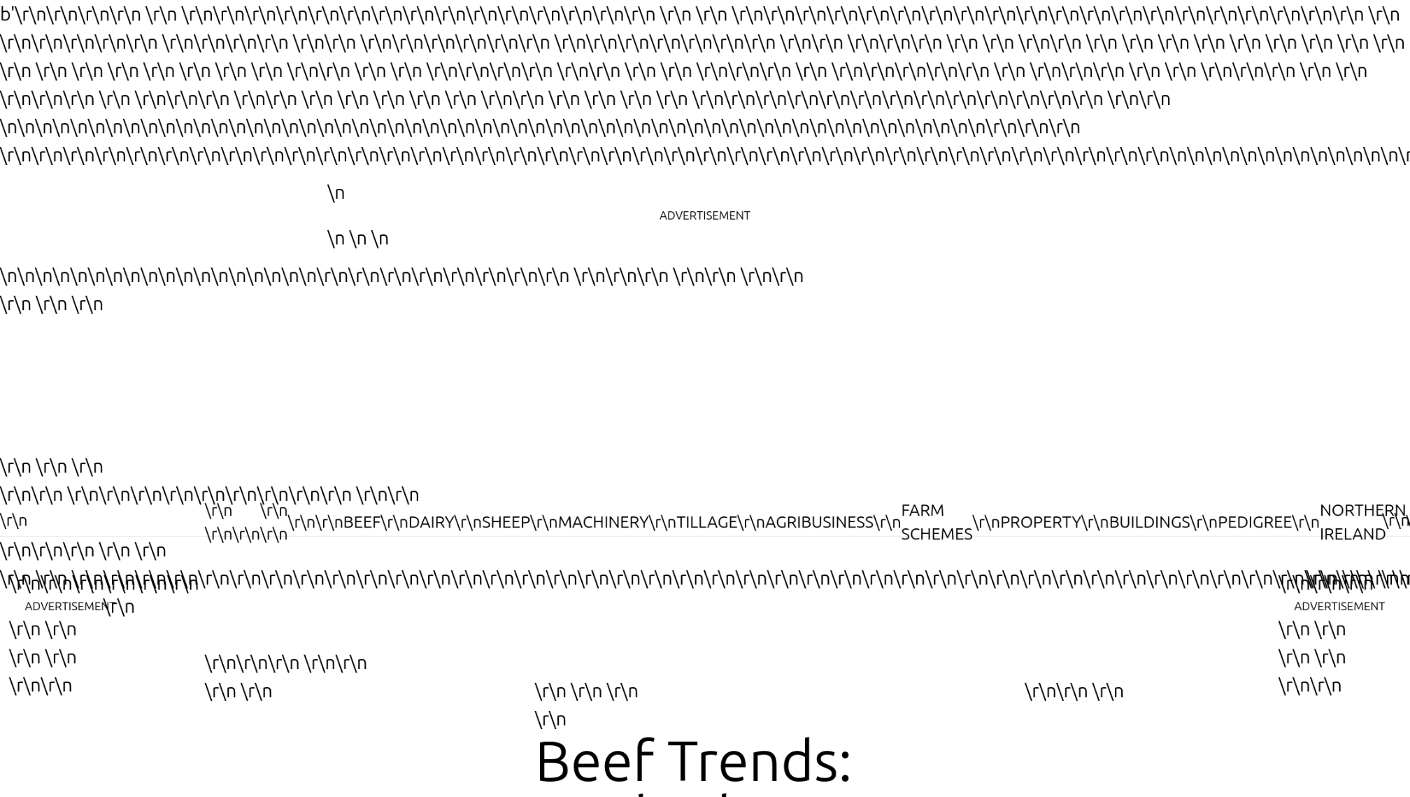 Web page with a lot of \r and \n in it